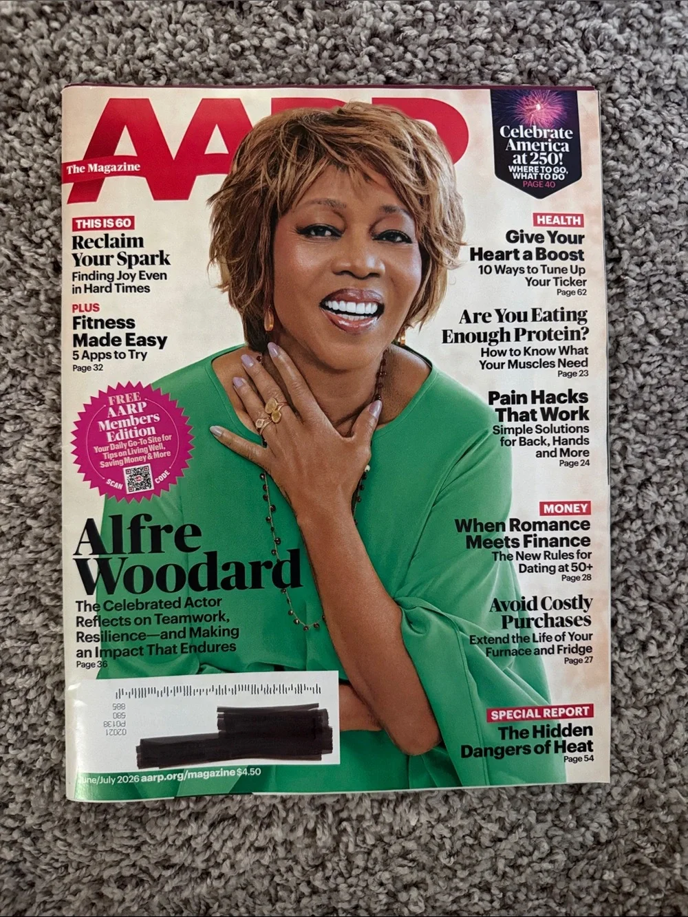 AARP Magazines Featuring Alfre Woodard and Eva Longoria